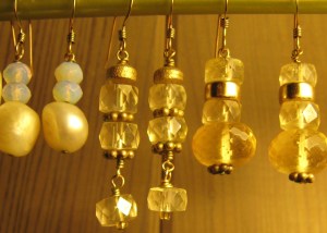 Earrings by Sister-in-Law Susan