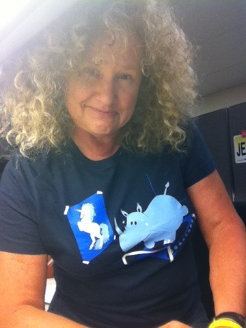 Dreaming of being a unicorn.