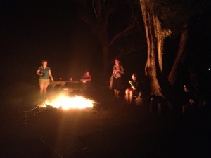 Ya can't camp without a fire. 