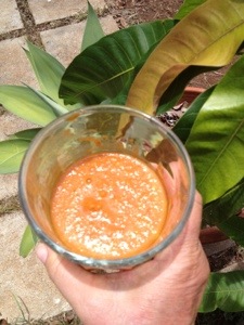 Homemade Belize Hot Sauce. 