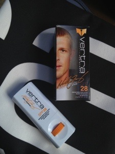 Vertra Elemental Resistance Mick Fanning 28spf facial sunblock and a huge microfiber towel. Mahalo! 