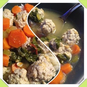 Easy Italian Wedding Soup.