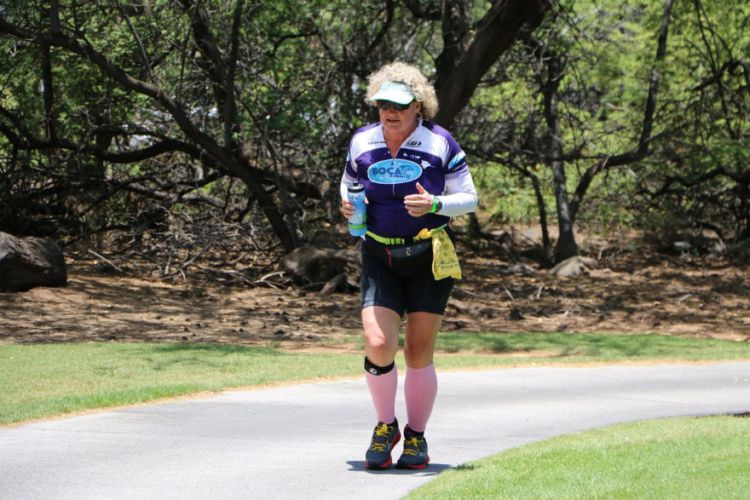 At the start of my run I realized I had a water bottle in my back pocket so I tossed it aside as I went by John. I also had a tire tube but I didn't realize it until miles later. 