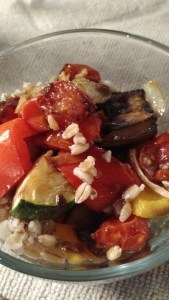 A small and satisfying bowl. 